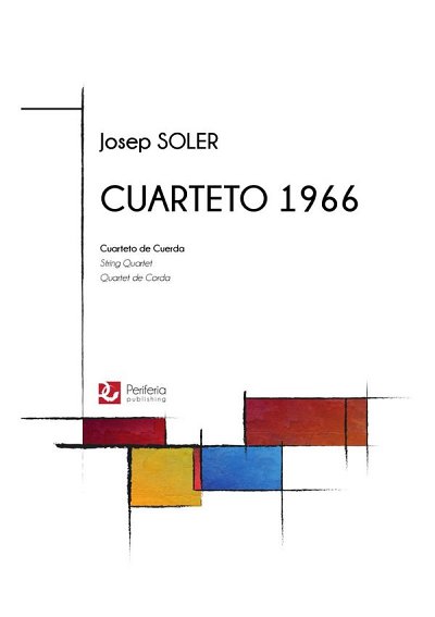 Cuarteto for String Quartet (1966), 2VlVaVc (Pa+St)