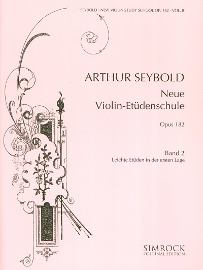 A. Seybold: Neue Violin-Etüden-Schule op. 182 Band 2, Viol