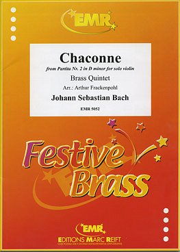J.S. Bach: Chaconne, 6Blech (Pa+St)