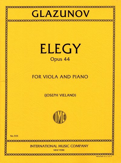 Elegia Op. 44 (Vieland)