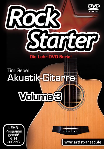 T. Gebel: Rock Starter Akustik-Gitarre 3, K/W-Git (DVD)