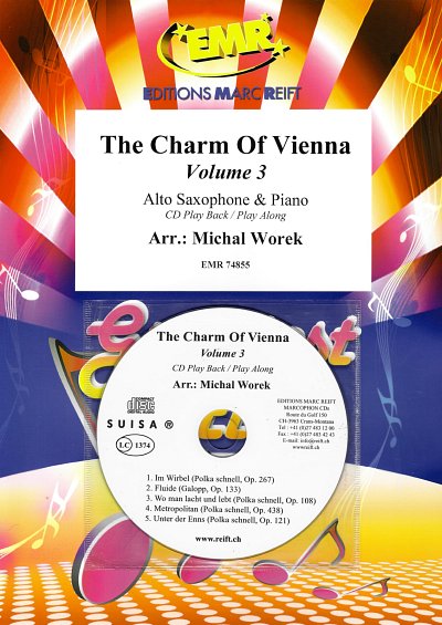 M. Worek: The Charm Of Vienna Volume 3, ASaxKlav (+CD)