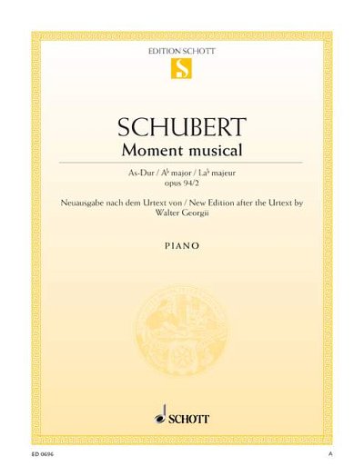 DL: F. Schubert: Moment musical, Klav