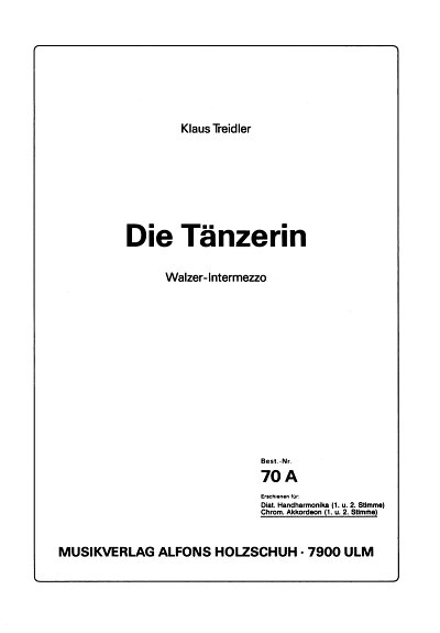 Treidler K.: Die Tänzerin, Walzer-Intermezzo