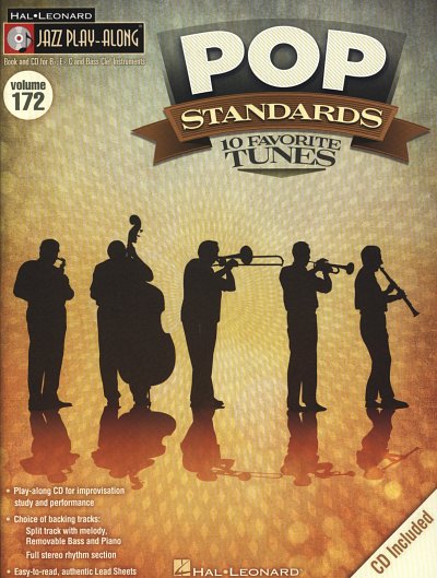 AQ: JazzPA 172: Pop Standards, CBEsCbasCbo (+CD) (B-Ware)