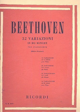L. v. Beethoven: 32 Variazioni In Do Min. , Klav