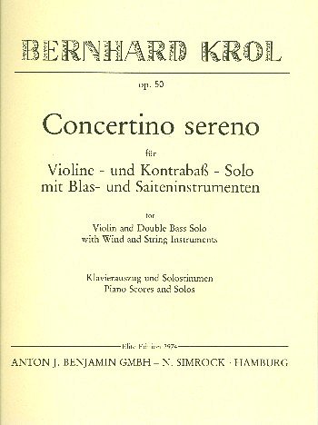 B. Krol: Concertino sereno op. 50  (KASt)
