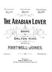 Hartwell-Jones, Dalton King: The Arabian Lover