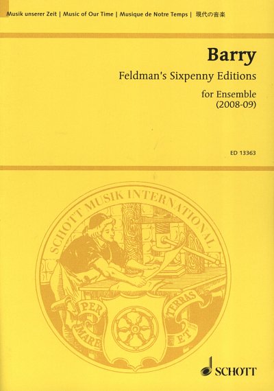 G. Barry: Feldman's Sixpenny Editions  (Stp)