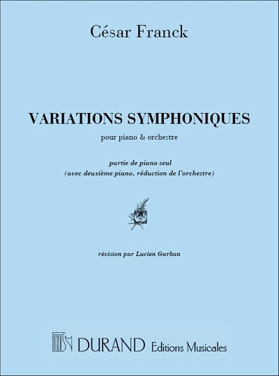 C. Franck: Variations Symphonic Piano, Klav