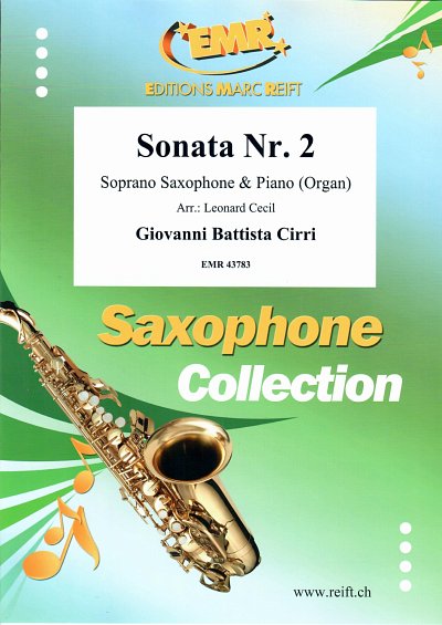 Sonata Nr. 2, SsaxKlav/Org