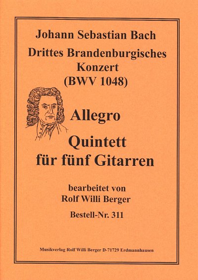 J.S. Bach: Allegro (Brandenburgisches Konzert 3 Satz 3)