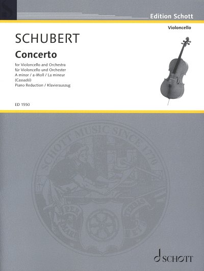 F. Schubert: Concerto a-Moll , VcOrch (KASt)