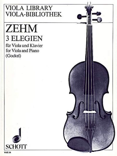 F. Zehm: Three Elegies