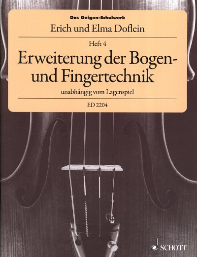 E. Doflein: Das Geigen-Schulwerk Band 4, Viol