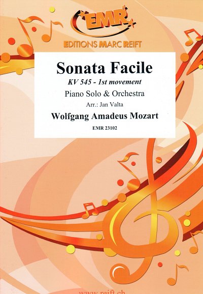 W.A. Mozart: Sonata Facile, KlavOrch
