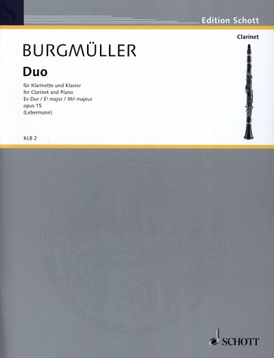 Burgmüller, N.: Duo Es-Dur op. 15 , KlarKlv