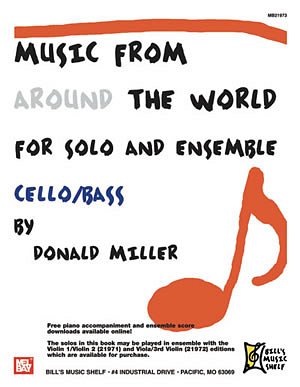 Music From Around The World For Solo and Ensemble, Vc (Bu)