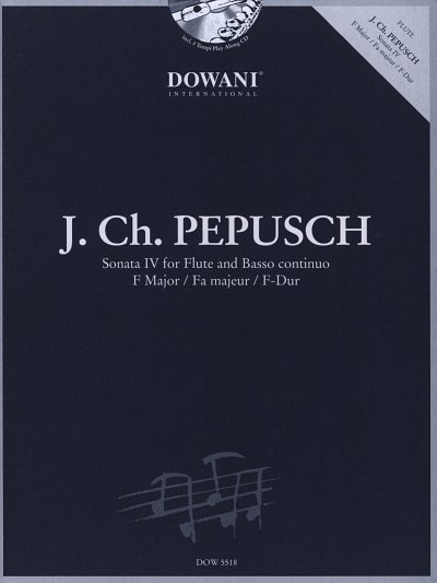 J.C. Pepusch: Sonata lV in F-Dur, FlBc (+CD)