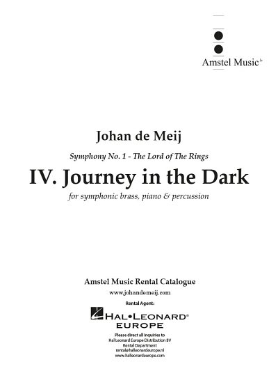 J. de Meij: Journey in the Dark (part , 14BlechKlvPP (Part.)