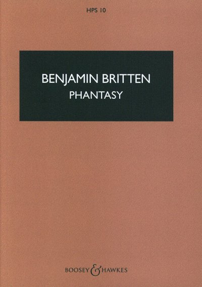 B. Britten: Phantasy op. 2, ObVlVaVc (Stp)
