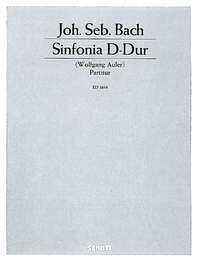 J.S. Bach: Sinfonia D-Dur , OrgOrch (Part.)