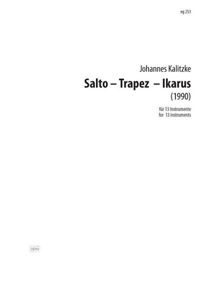 Kalitzke Johannes: Salto - Trapez - Ikarus (1990)