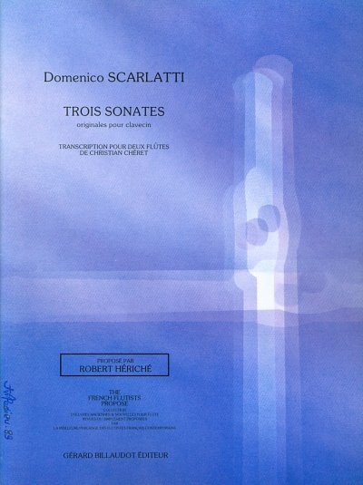 D. Scarlatti: Trois Sonates, 2Fl (Sppa)