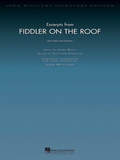 J. Bock: Excerpts from Fiddler on the Roof, Sinfo (Pa+St)