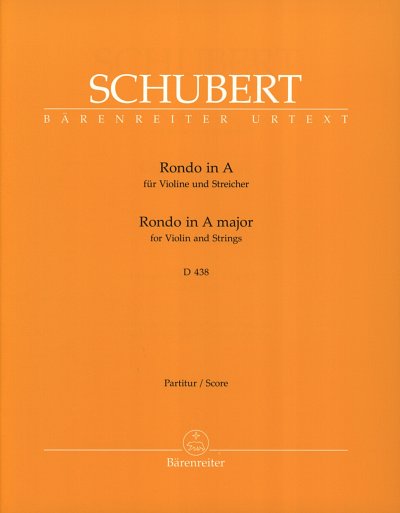 AQ: F. Schubert: Rondo A-Dur D 438 (B-Ware)