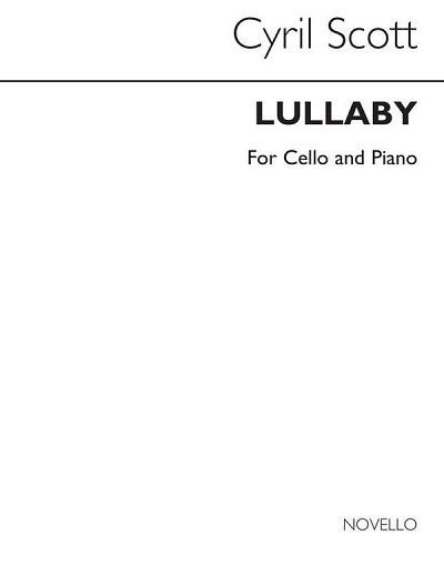 C. Scott: Lullaby Op.57 No.2 for Cello an, VcKlav (KlavpaSt)