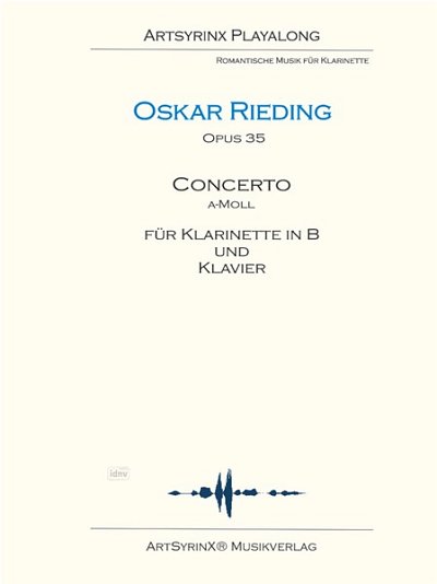 O. Rieding: Concerto für Klarinette und Klavier a-moll op. 35