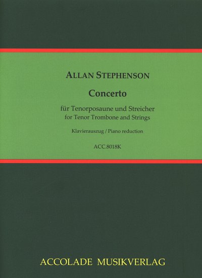 AQ: A. Stephenson: Concerto, PosKlav (KASt) (B-Ware)
