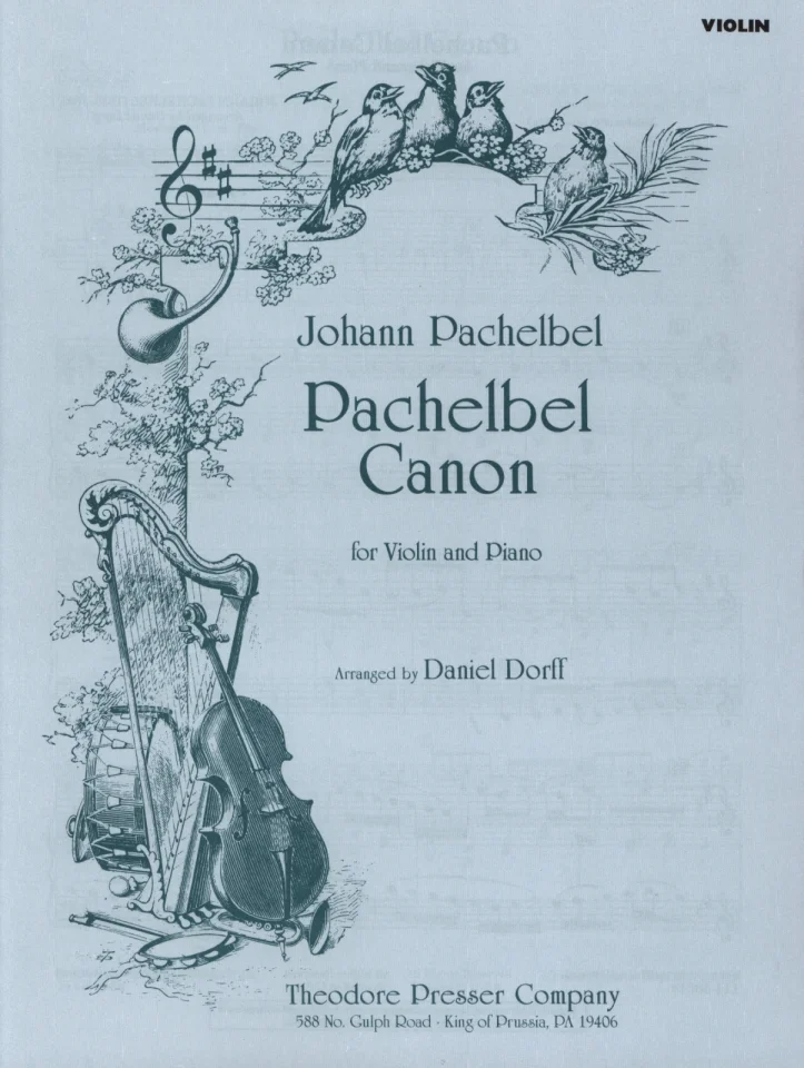 J. Pachelbel: Pachelbel Canon, VlKlav (Pa+St) (0)
