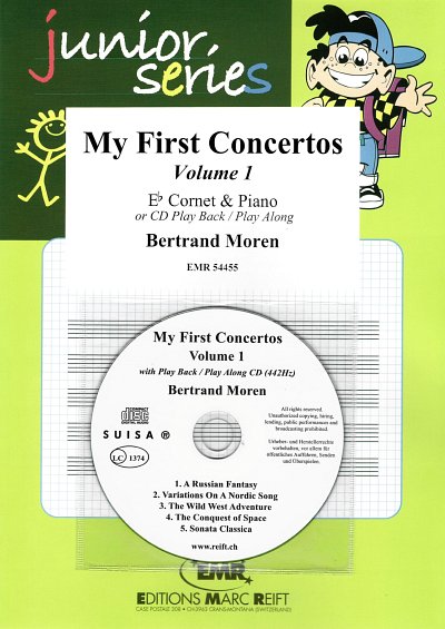 B. Moren: My First Concertos Volume 1, KornKlav (+CD)
