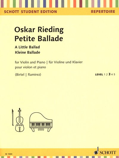 O. Rieding: Petite Ballade - Level 3, VlKlav (KlavpaSt)