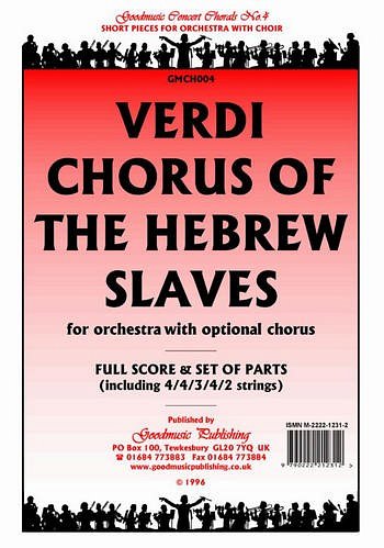 G. Verdi: Chorus of The Hebrew Slaves, Sinfo (Stsatz)