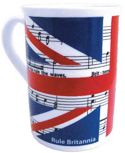 Music Gift Mug Rule Britannia
