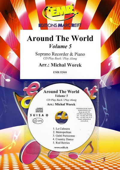 M. Worek: Around The World Volume 5, SblfKlav (+CD)