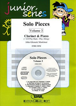 J.G. Mortimer: Solo Pieces Vol. 3, KlarKlv (+CD)