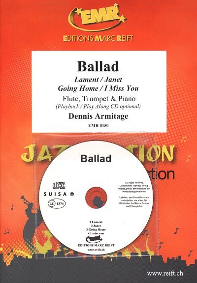 D. Armitage: Ballad, FlTrpKlav (+CD)