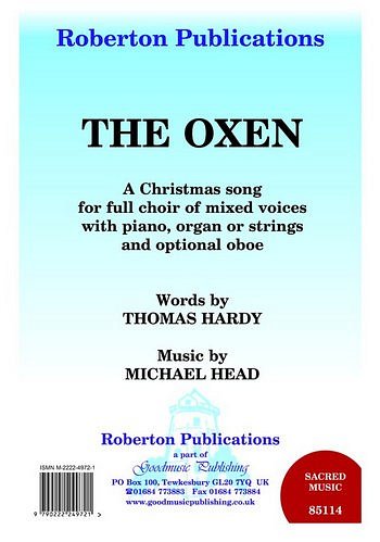 M. Head: Oxen