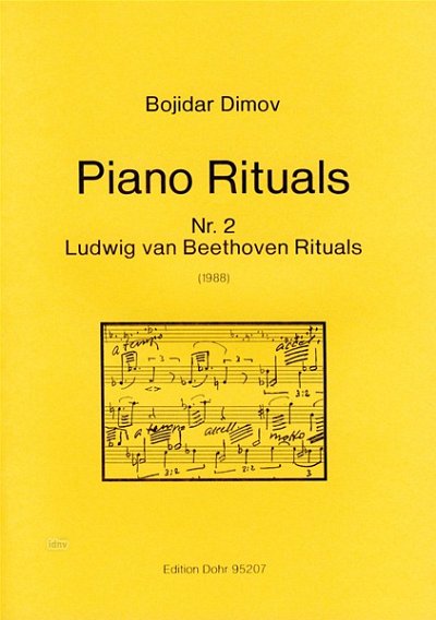 B. Dimov: Ludwig van Beethoven Rituals, Klav (Part.)