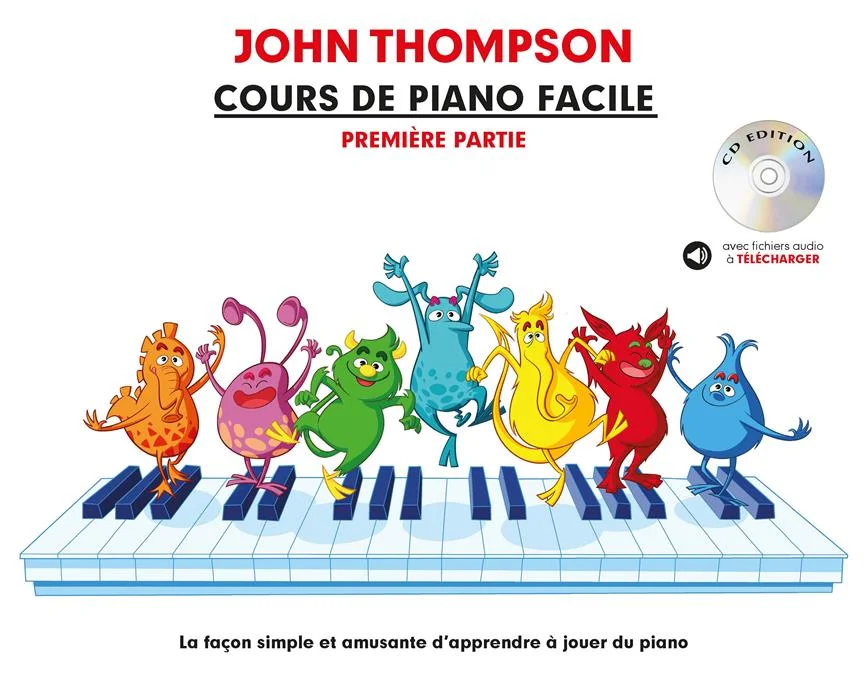 J. Thompson: Cours de piano facile - Première pa, Klav (+CD) (0)