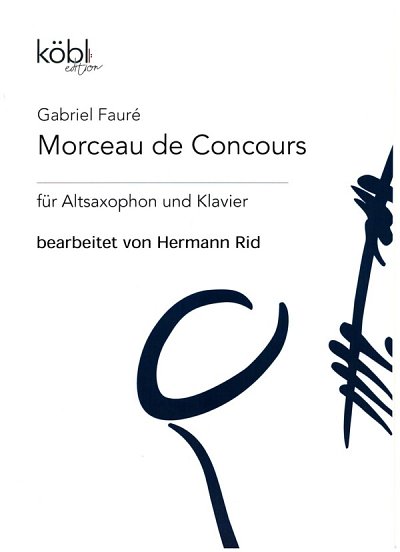 G. Fauré: Morceau de Concours, ASaxKlav (KlavpaSt)