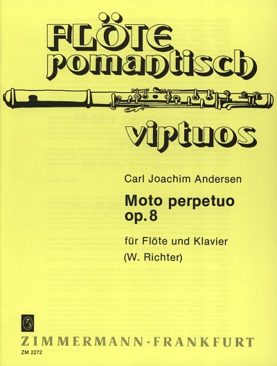 J. Andersen: Moto perpetuo op. 8, FlKlav (KlavpaSt)