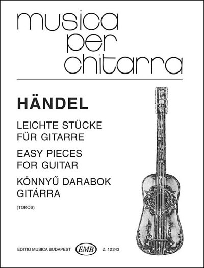 G.F. Händel: Easy Pieces for guitar