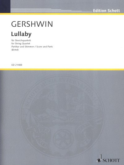 G. Gershwin: Lullaby , 2VlVaVc (Pa+St)