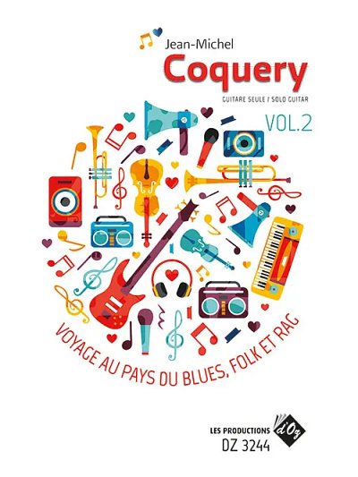 J. Coquery: Voyage au pays du blues, folk et rag 2, Git
