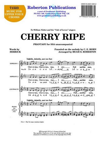 Cherry Ripe, FchKlav (Chpa)